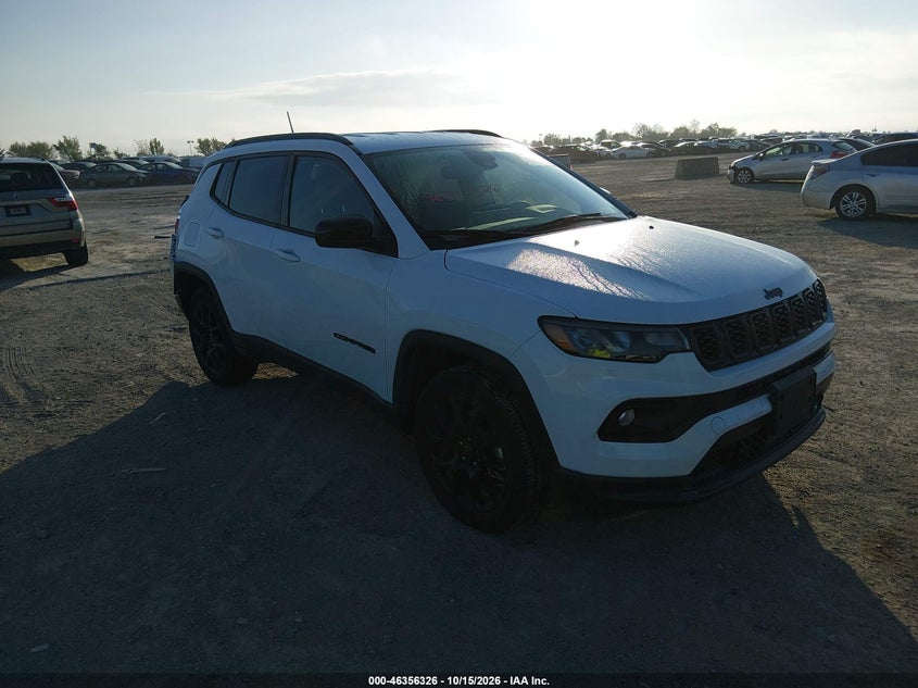 Vin: 3c4njdbnxtt207974, lot: 46856592, jeep compass latitude altitude 20261