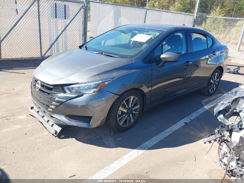 Vin: 3n1cn8ev2sl825662, lot: 46856597, nissan versa 1.6 sv 20252