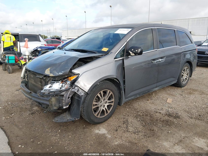 Vin: 5fnrl5h41db076532, lot: 46856624, honda odyssey ex 20132