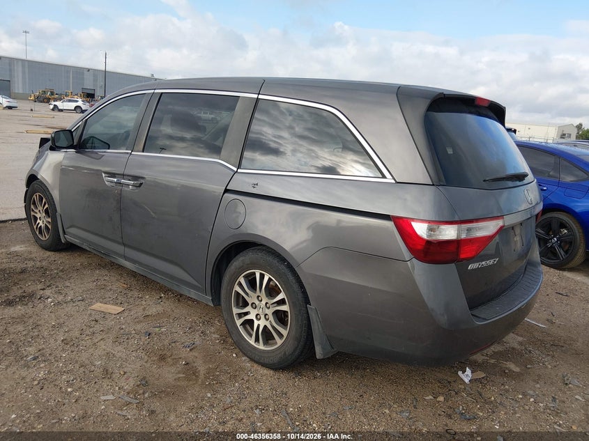 Vin: 5fnrl5h41db076532, lot: 46856624, honda odyssey ex 20133