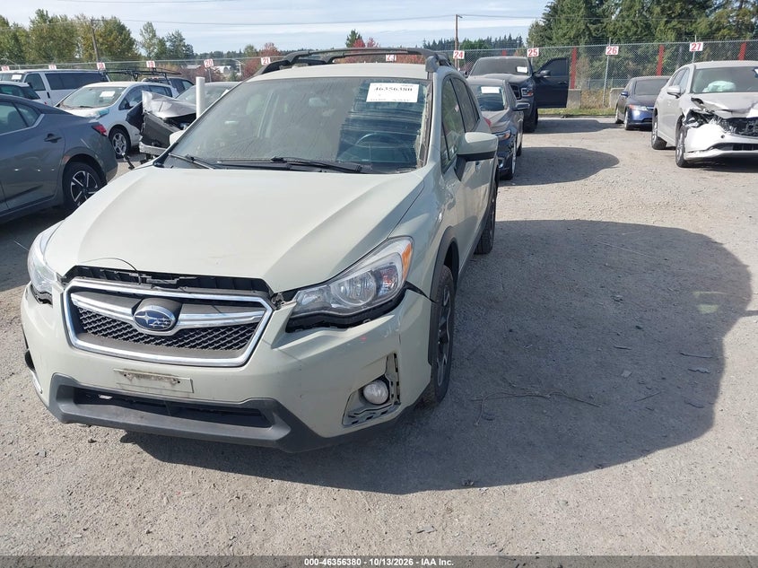 Vin: jf2gpabc2hh259501, lot: 46856646, subaru crosstrek 2.0i premium 20172