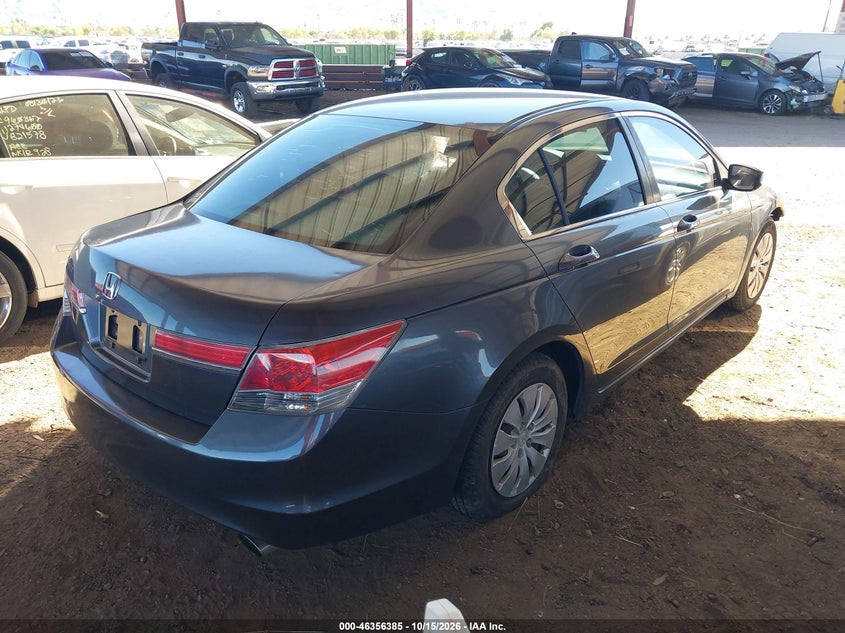 Vin: 1hgcp2f34ba004637, lot: 46856651, honda accord 2.4 lx 20114