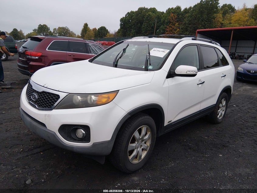 Vin: 5xyktda16bg110904, lot: 46856652, kia sorento lx 20112