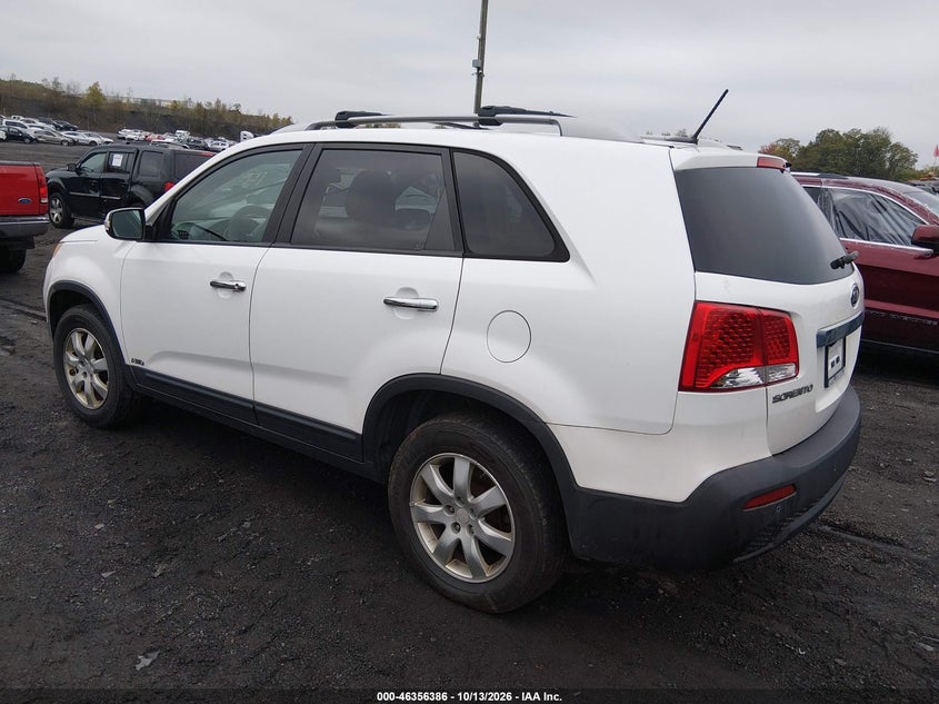 Vin: 5xyktda16bg110904, lot: 46856652, kia sorento lx 20113
