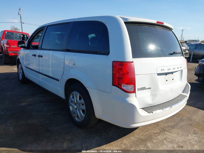 Vin: 2c4rdgbg5er316361, lot: 46856667, dodge grand caravan american value pkg 20143