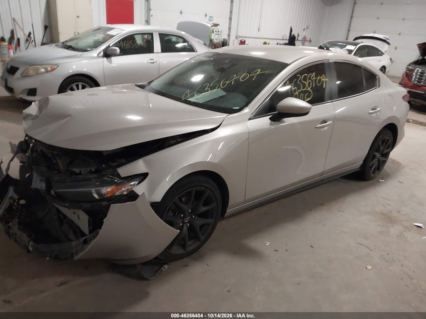 2023 Mazda Mazda3 2.5 S Select, Rear, IAAI, VIN 3MZBPABM2PM368744 — photo 2