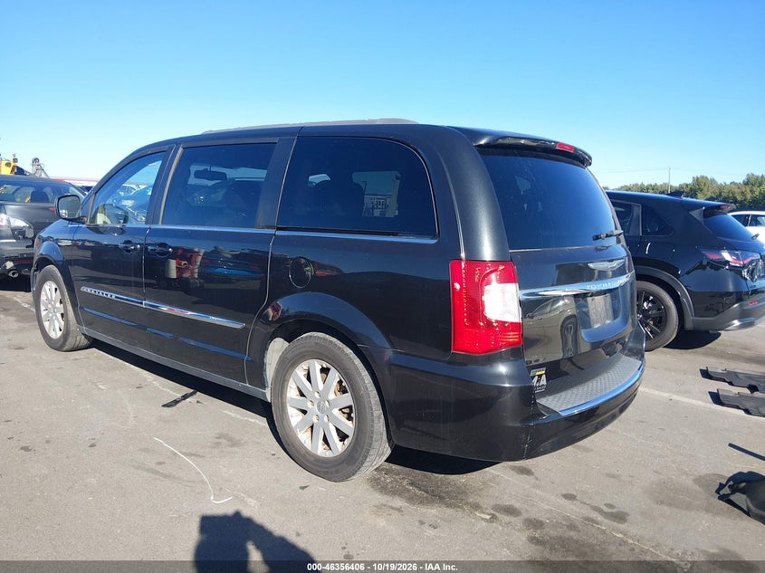 Vin: 2c4rc1bg2gr260186, lot: 46856677, chrysler town & country touring 20163
