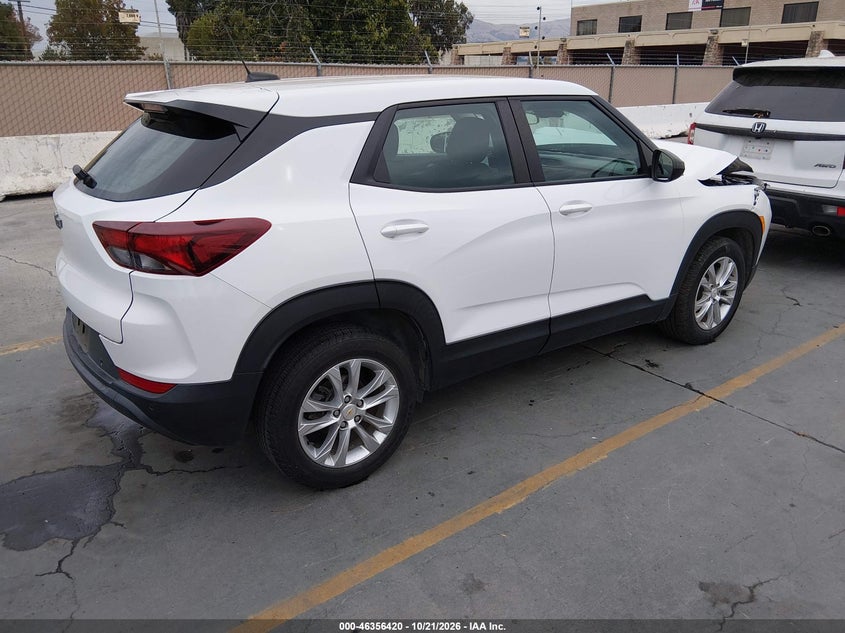 Vin: kl79mms27mb173068, lot: 46856699, chevrolet trailblazer fwd ls 20214