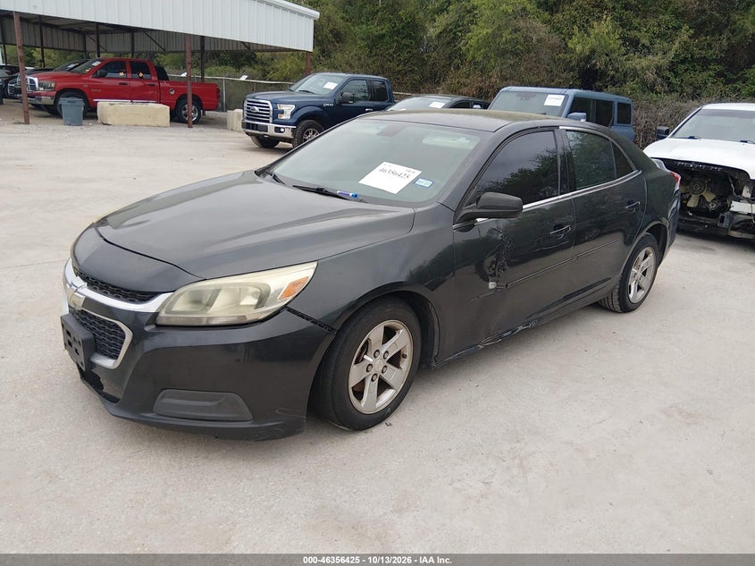 Vin: 1g11b5sl5ff335448, lot: 46856704, chevrolet malibu ls 20152