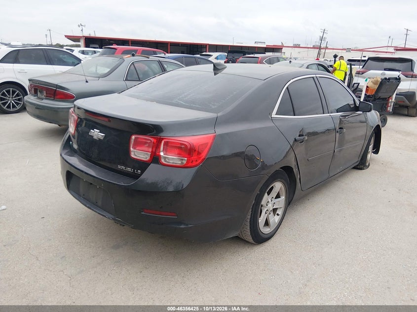 Vin: 1g11b5sl5ff335448, lot: 46856704, chevrolet malibu ls 20154