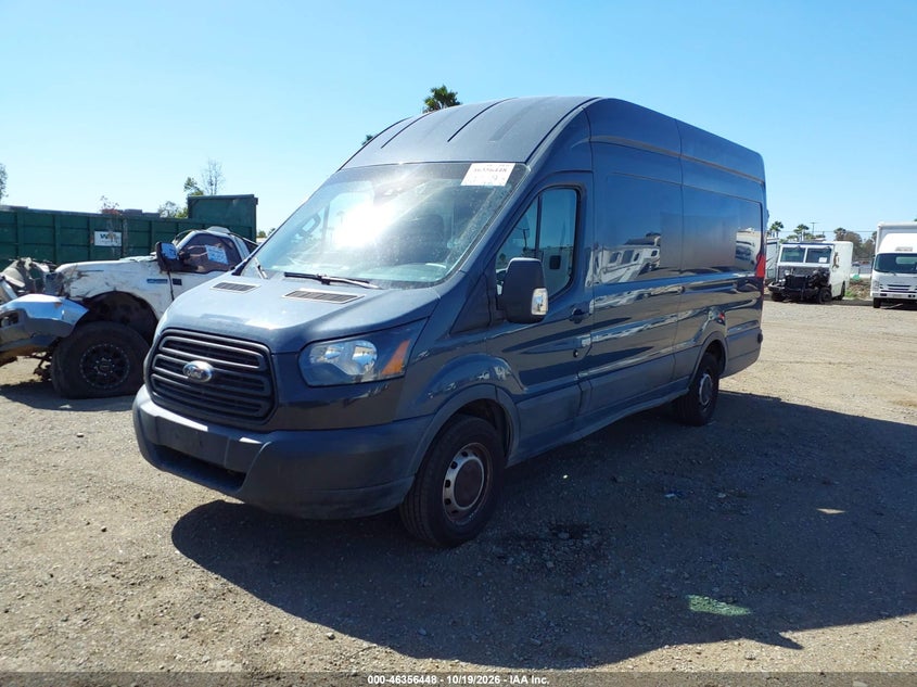 Vin: 1ftyr3xm2kkb13586, lot: 46856727, ford transit-250 20192