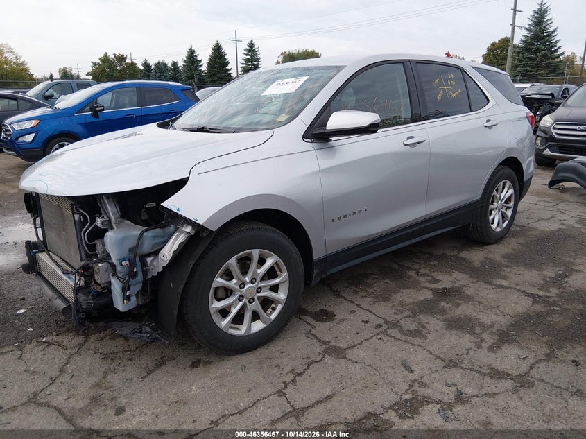 Vin: 2gnaxjev0j6304911, lot: 46856746, chevrolet equinox lt 20182