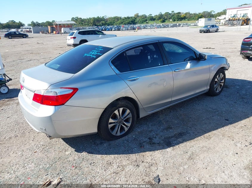 Vin: 1hgcr2f33fa079748, lot: 46856769, honda accord lx 20154