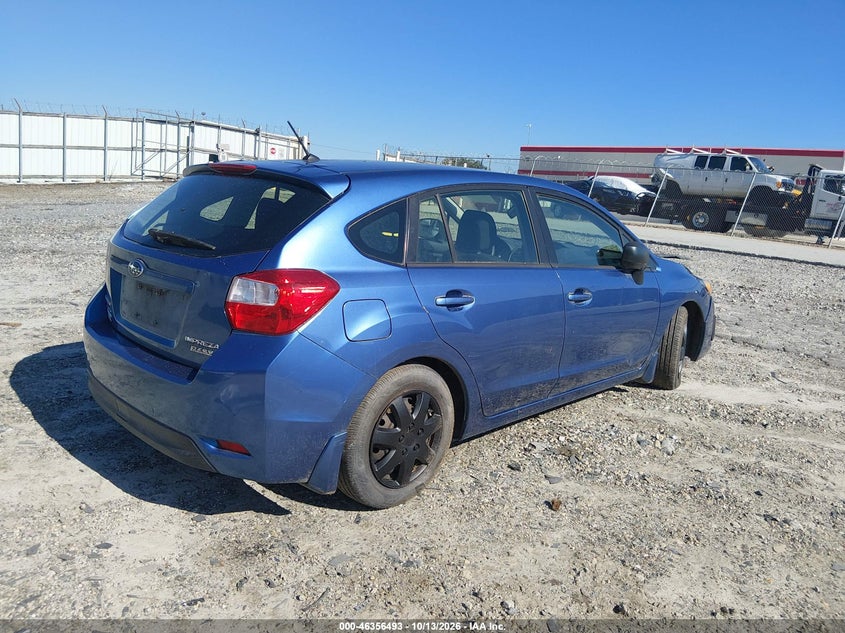 Vin: jf1gpaa64e8256269, lot: 46856772, subaru impreza 2.0i 20144