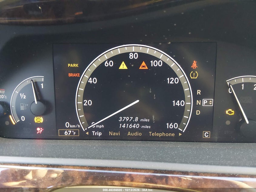 MERCEDES-BENZ S 600 2007 VIN WDDNG76X77A092801