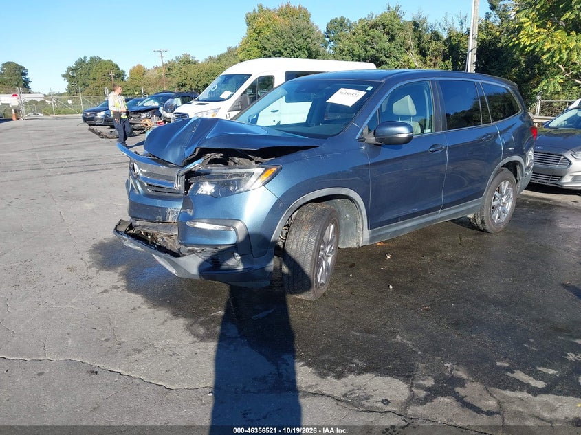 Vin: 5fnyf6h56lb028802, lot: 46856800, honda pilot awd ex-l 20202