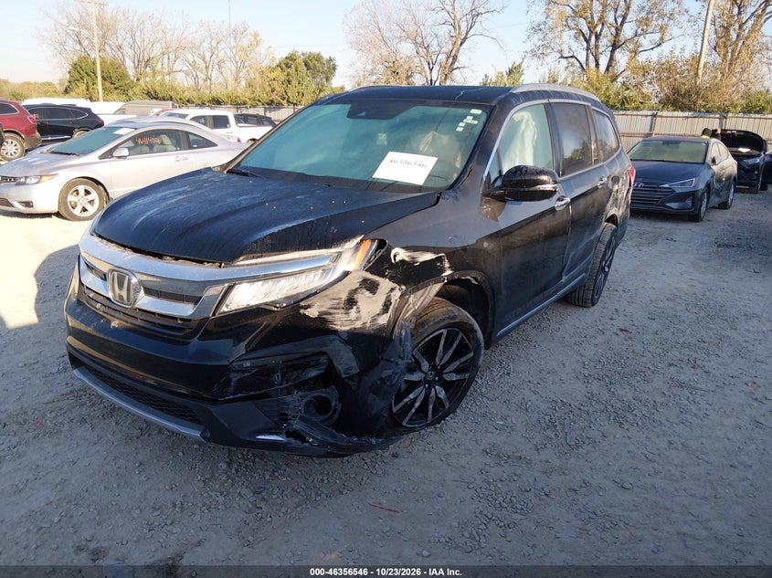 Vin: 5fnyf6h92lb000742, lot: 46856825, honda pilot awd touring 8 passenger 20202