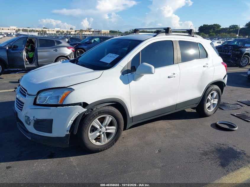 Vin: 3gncjlsb7gl263617, lot: 46856834, chevrolet trax lt 20162