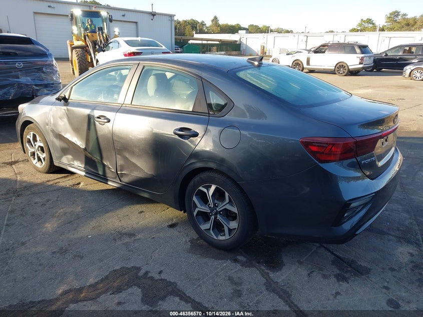 Vin: 3kpf24ad7me302301, lot: 46856849, kia forte lxs 20213