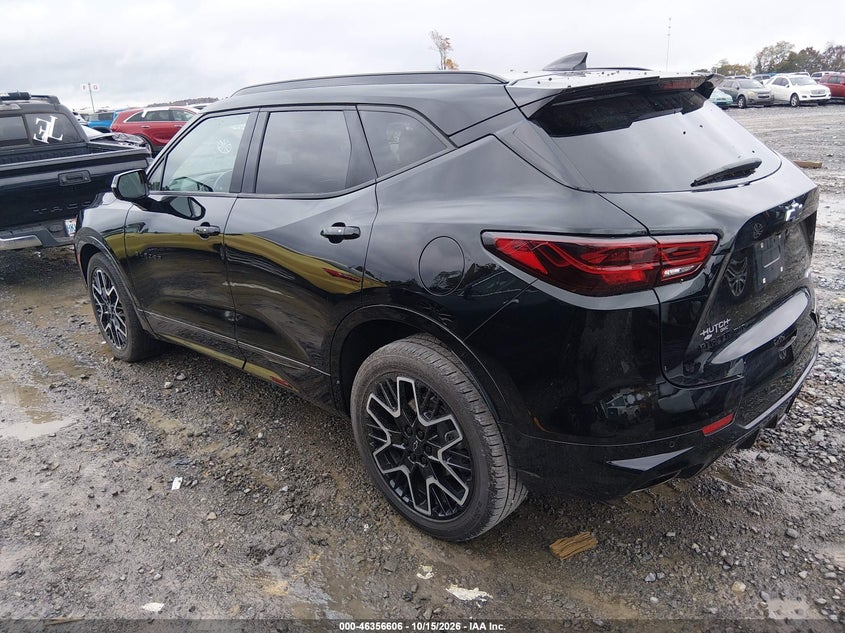 Vin: 3gnkbkrs7rs227427, lot: 46856885, chevrolet blazer awd rs 20243
