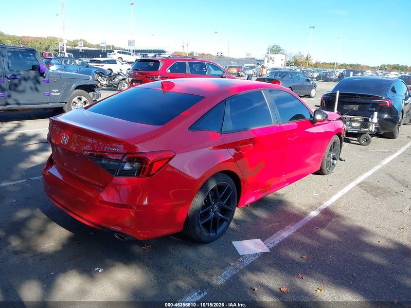 Vin: 2hgfe2f56nh603033, lot: 46856889, honda civic sport 20224