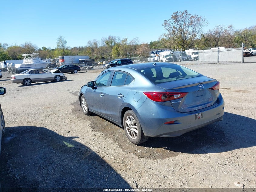 Vin: 3mzbm1x78gm248037, lot: 46856892, mazda mazda3 i grand touring 20163