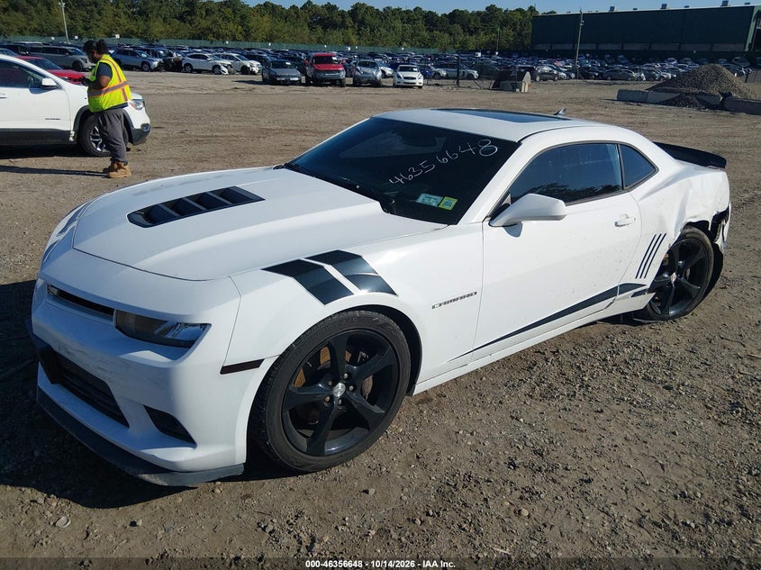 Vin: 2g1fj1ew0f9144939, lot: 46856927, chevrolet camaro 2ss 20152