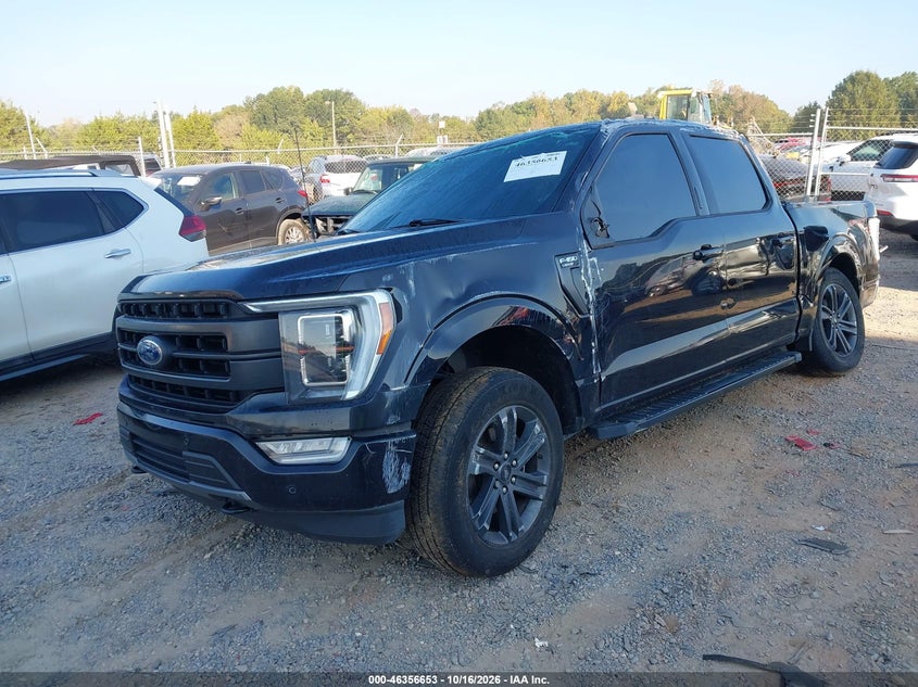 Vin: 1ftfw1e57nke29778, lot: 46856932, ford f-150 lariat 20222