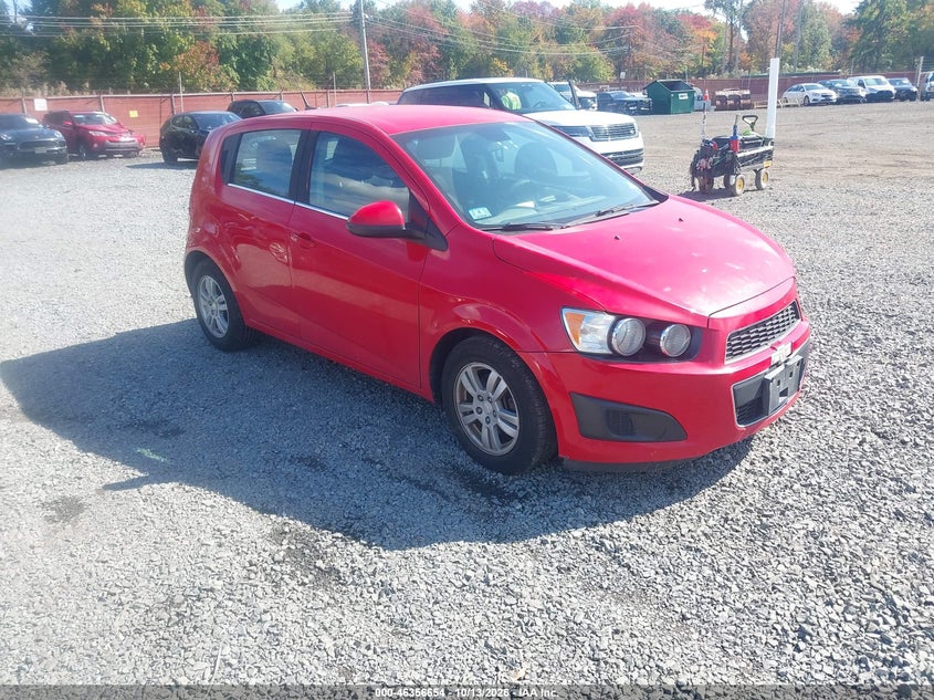 Vin: 1g1jc6sg6d4147603, lot: 46856933, chevrolet sonic lt auto 20131