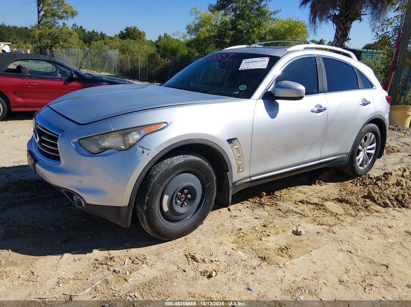 INFINITI FX37 2013 VIN JN8CS1MW6DM171303