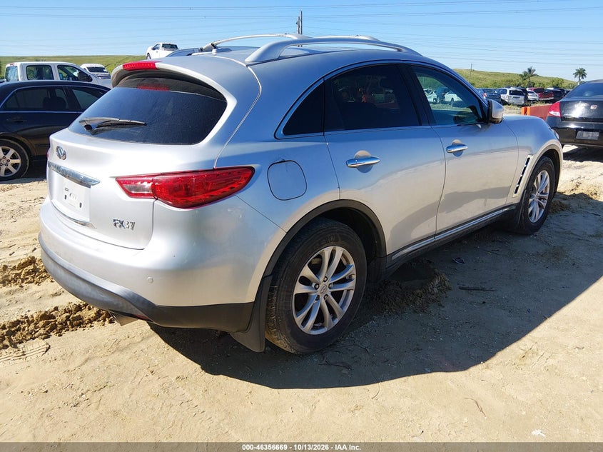 INFINITI FX37 2013 VIN JN8CS1MW6DM171303