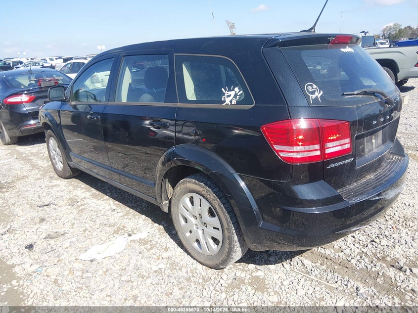 Vin: 3c4pdcab2et277070, lot: 46856949, dodge journey american value pkg 20143