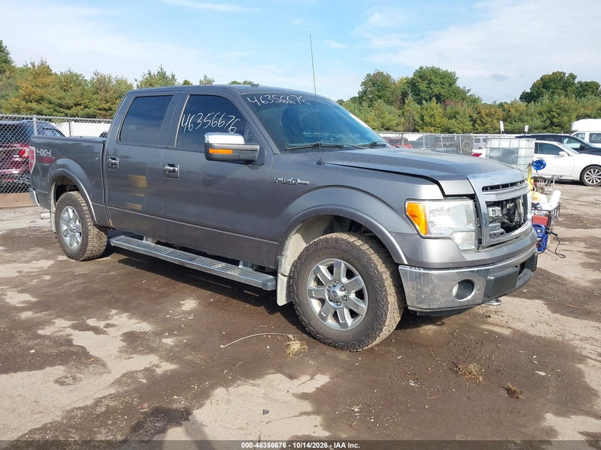 Vin: 1ftfw1ef3dfc48869, lot: 46856955, ford f-150 lariat 2013 img_1