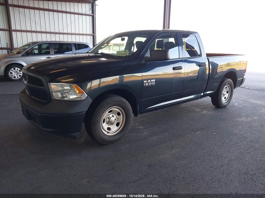 Vin: 1c6rr6fg7hs764956, lot: 46856967, ram 1500 tradesman  4x2 6'4 box 20172