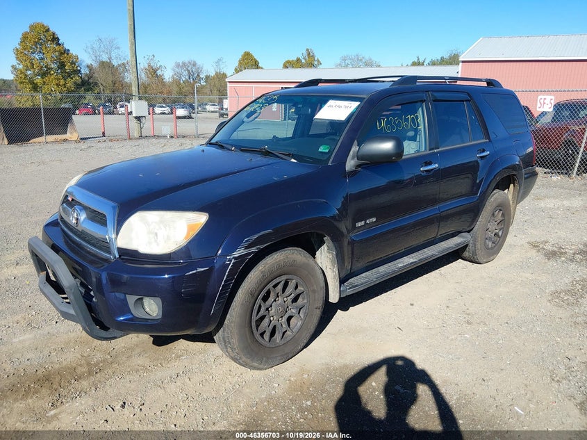 2006 Toyota 4Runner Sr5 V6, Удар ззаду, IAAI, VIN JTEBU14R760103769 — фото 2