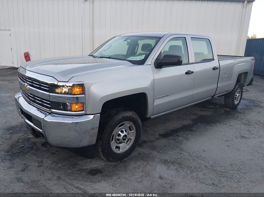 Vin: 1gc1kuegxjf239131, lot: 46856983, chevrolet silverado 2500hd wt 20182