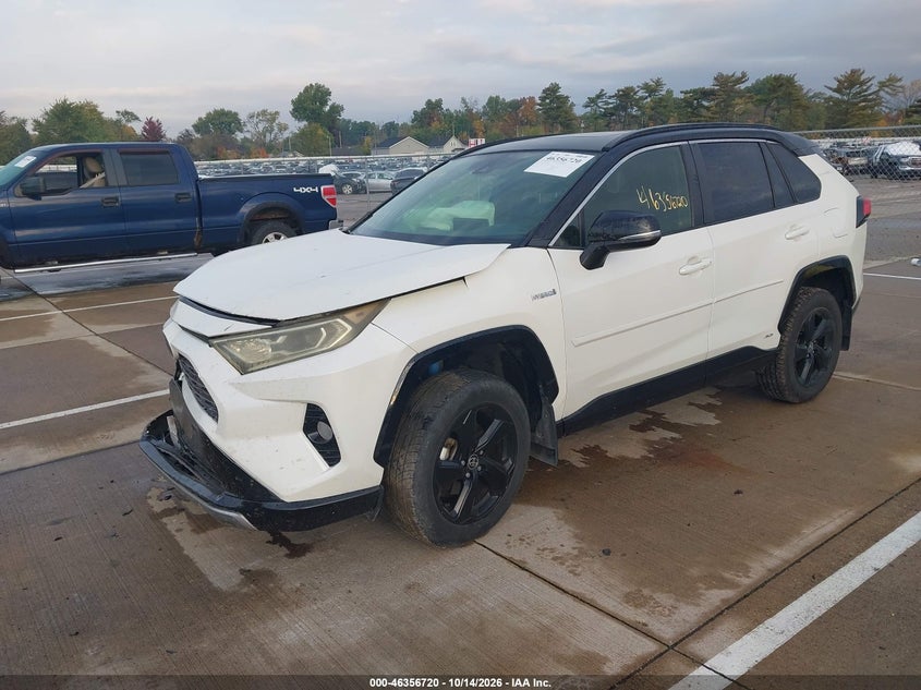 Vin: jtmewrfv7lj042482, lot: 46856999, toyota rav4 hybrid xse 20202