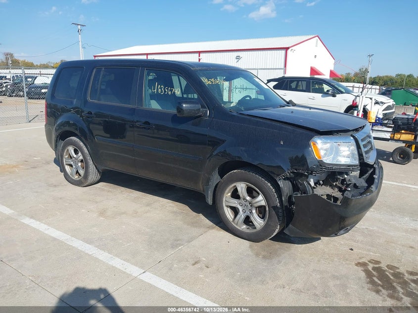 Vin: 5fnyf4h65eb016818, lot: 46857021, honda pilot ex-l 2014 img_1