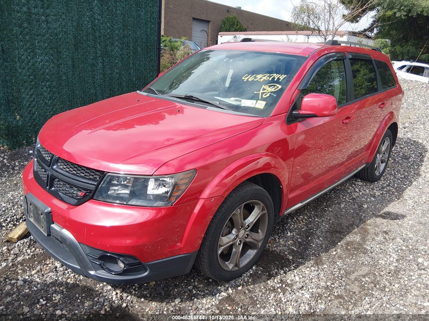 Vin: 3c4pdcgg3ht544109, lot: 46857023, dodge journey crossroad plus 20172