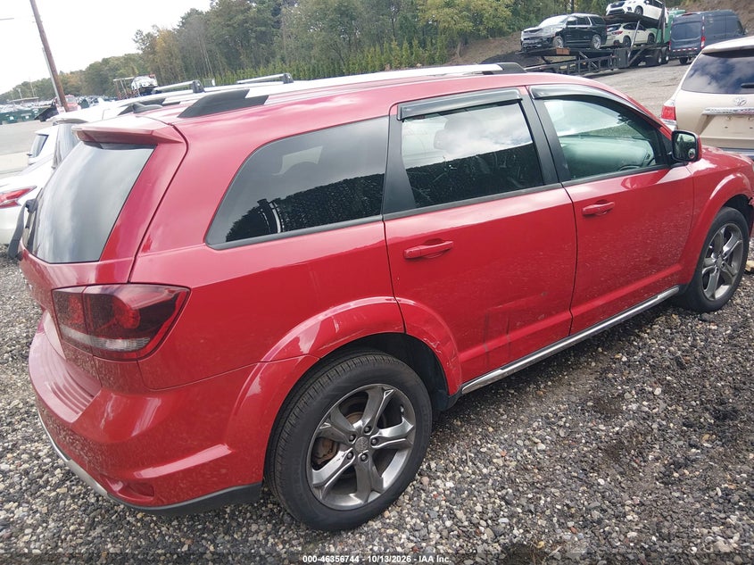Vin: 3c4pdcgg3ht544109, lot: 46857023, dodge journey crossroad plus 20174