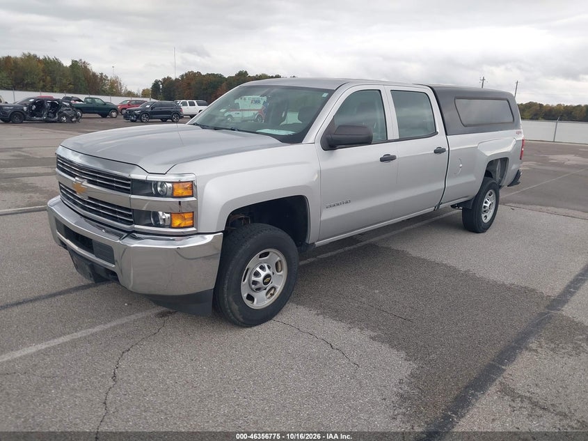 Vin: 1gc1kueg1jf258554, lot: 46857054, chevrolet silverado 2500hd wt 20182