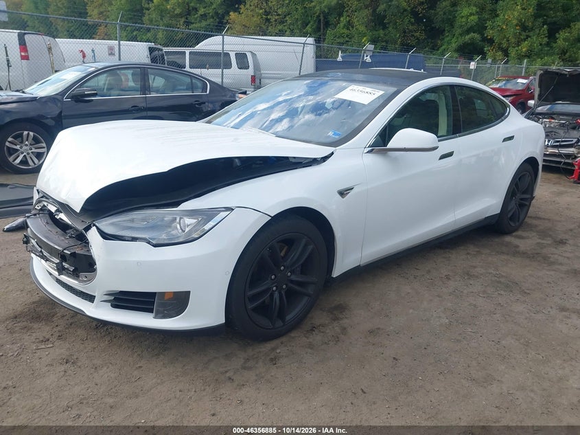 Vin: 5yjsa1e20ff116203, lot: 46857164, tesla model s 70d/85d/p85d 20152
