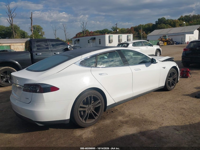 Vin: 5yjsa1e20ff116203, lot: 46857164, tesla model s 70d/85d/p85d 20154