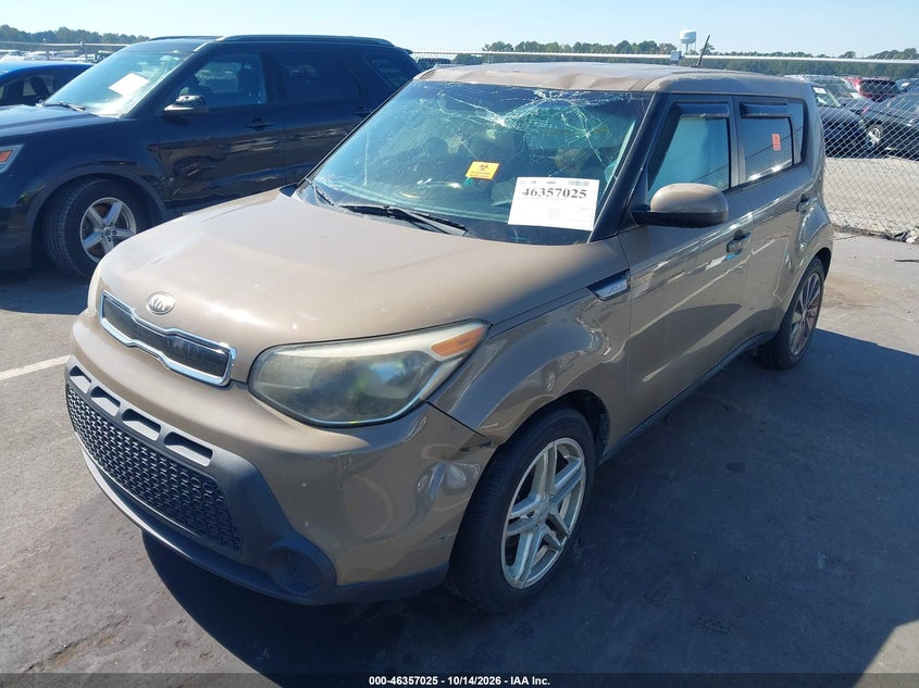 2015 Kia Soul +, По кругу, IAAI, VIN KNDJP3A56F7199728 — фото 2