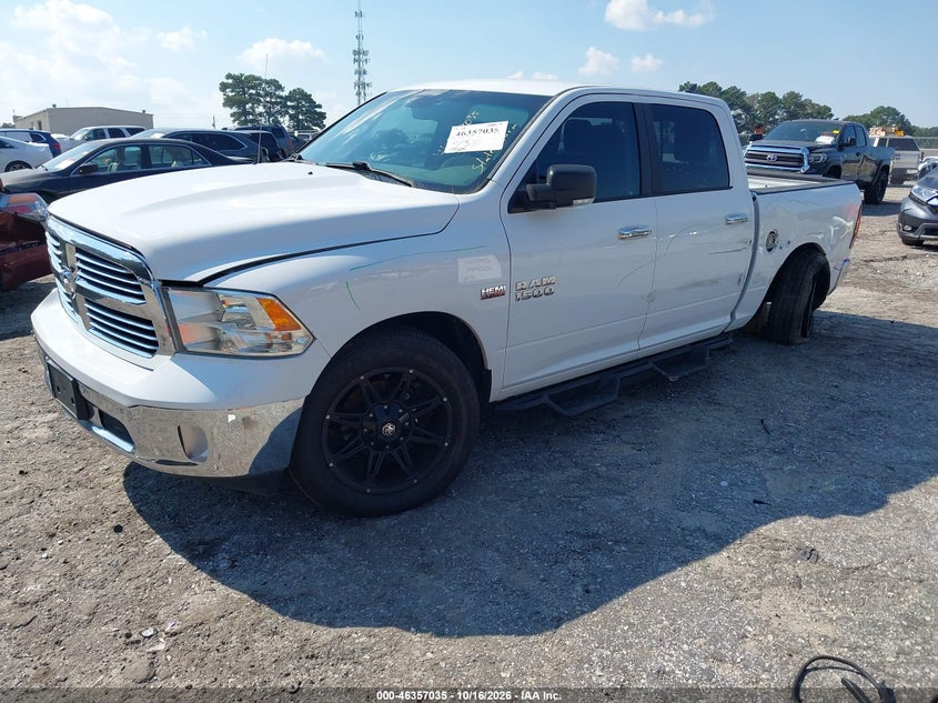Vin: 1c6rr7lt8js135722, lot: 46857314, ram 1500 lone star  4x4 5'7 box 20182