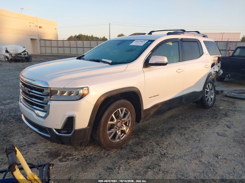 Vin: 1gkknmls7mz181716, lot: 46857342, gmc acadia fwd slt 20212