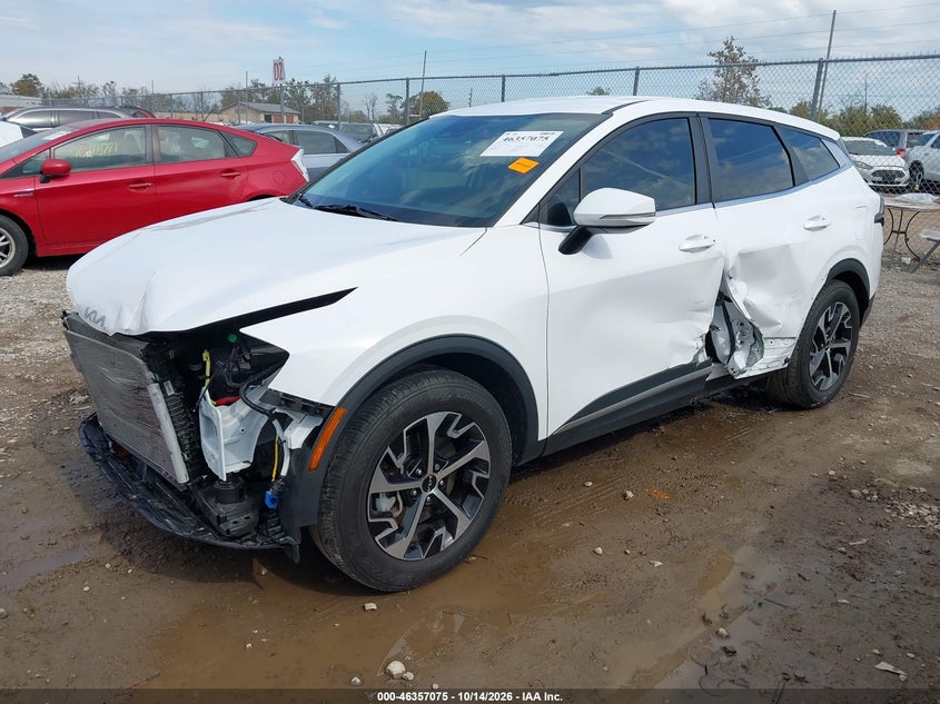 Vin: 5xyk33dfxrg189666, lot: 46857354, kia sportage ex 20242