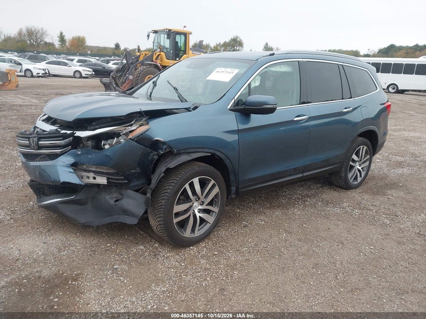Vin: 5fnyf6h95gb096744, lot: 46857424, honda pilot touring 20162
