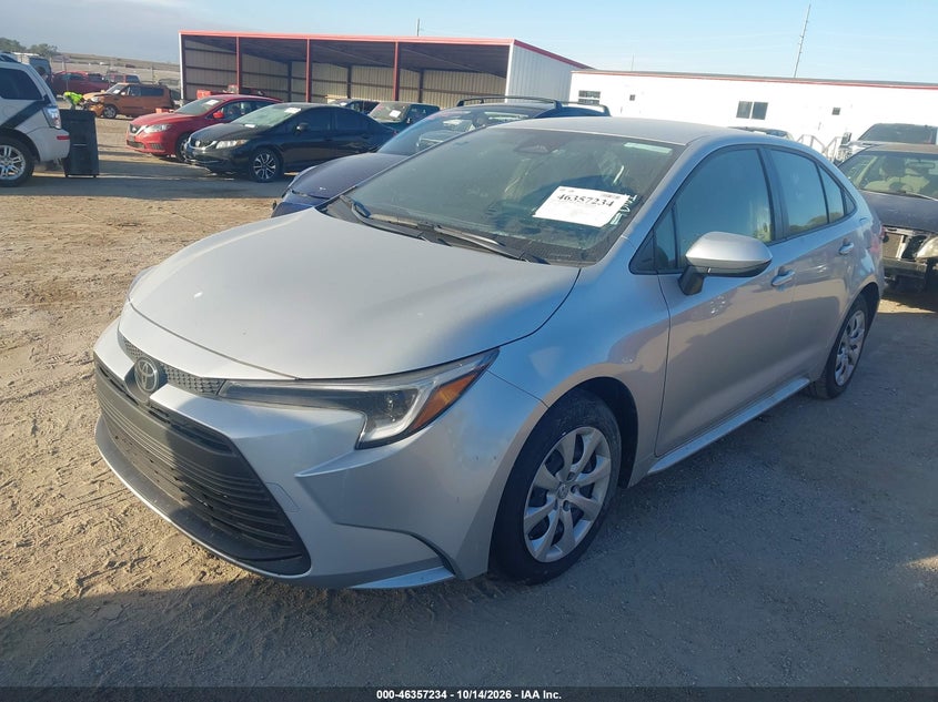 Vin: jtdbcmfe1t3123772, lot: 46857513, toyota corolla hybrid hybrid le 20262