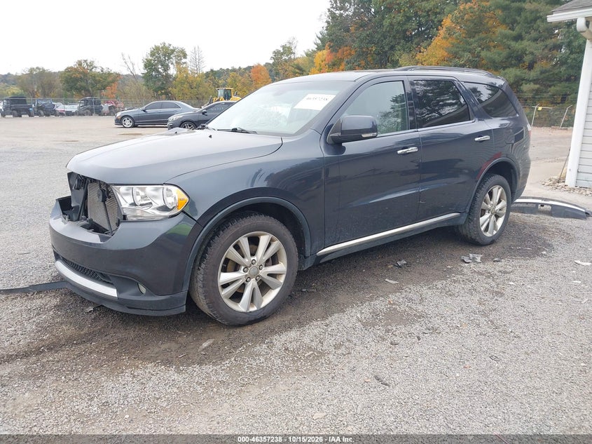2013 Dodge Durango Crew, Right Side, IAAI, VIN 1C4RDJDG2DC509049 — photo 2